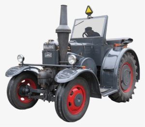 Tractor - Classic Tractor Transparent Background #782702