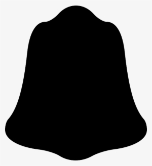 Black, Outline, Silhouette, Christmas, Bell, Holidays - Necktie #782766