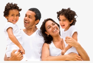 Happy Family At Their New Affordable Home - Simple Stub Moving Announcement | Moving Announcements #783435