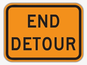 M4-8a End Detour - Dead End Sign #783439