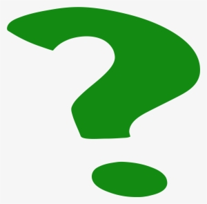 Question Mark Clipart Images Black And White - Green Question Mark Png #784767