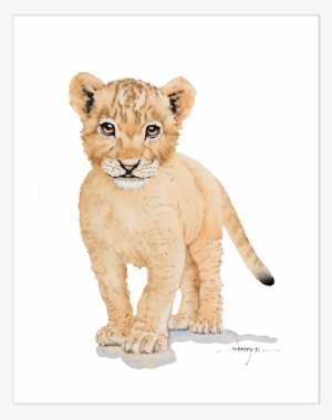 Baby Lion Wall Art - Art #784975