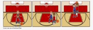 Basketball Dunk Scene - Basketball #785108