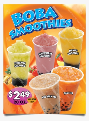 Bv-137 Boba Smoothies Poster - Boba Smoothies #785586