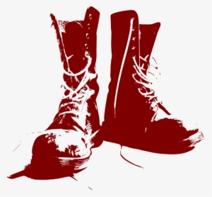 Boots Clip Art At Clker - Combat Boots Clipart #785785