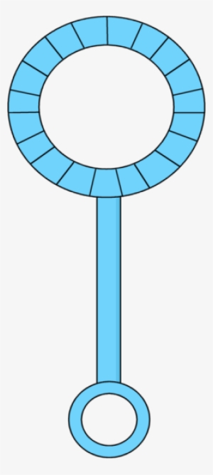 Clipart Royalty Free Stock Image Blue Bubble Clip Art - Bubble Wand Png #786117