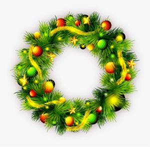 Wreath Christmas Gift Green Pattern - Christmas Day #786140