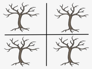 Seasons Of Trees Clip Art #786162
