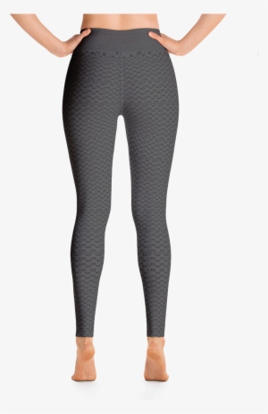 Vintage Black Lace Pattern Leggings - Leggings #786259