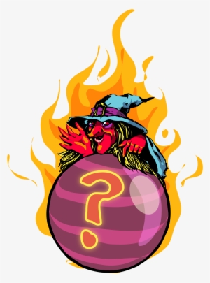 This Free Icons Png Design Of Crystal Ball, With Fire #786557