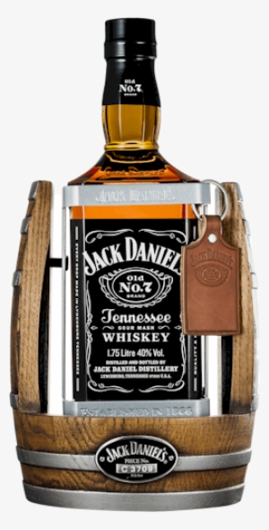 Jack Daniels Old No7 Black Label - Jack Daniels 1.75 Litre 2014 Cradle #786609