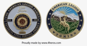 Image 698400 Centenialcoin - American Legion Department Of Wyoming #786872