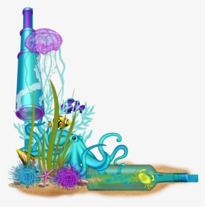 Under The Sea Frame Png #786957