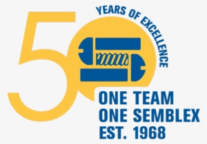 Semblex Celebrates 50th Anniversary - Team Hillary-akz Blue 500 Sticker #786959