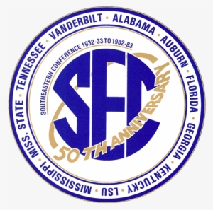 Southeastern Conference Logo - 50th Anniversary #787376
