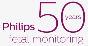 Philips 50 Years In Fetal Monitoring Logo - Philips #787465