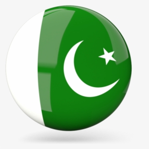 Illustration Of Flag Of Pakistan - Pakistan Flag Icon Round #787732