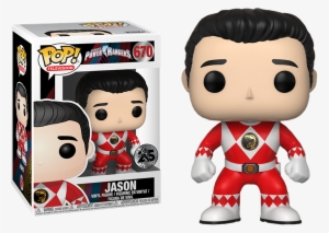 תמונה של Power Rangers Jason Unamsked Red Ranger Pop - Funko Kiss The Spaceman Pop Rocks #787778