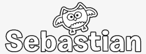 Dibujo De Sebastian Para Colorear - Cartoon #787915
