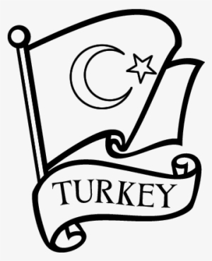 Pakistan Flag Clipart Clipart Black - Turkish Coloring Pages #788002