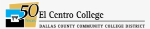 El Centro College 50th Anniversary Logo - El Centro College Logo #788028