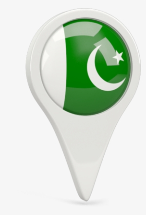 Illustration Of Flag Of Pakistan - Pakistan Flag Pin Png #788091