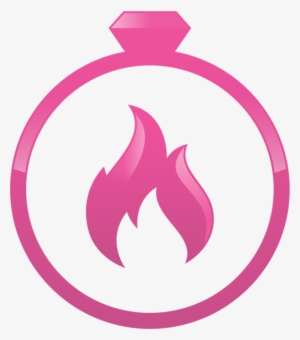 Pink Fire Png Jpg Free Stock - Circle #788156