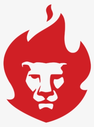 Lion X Fire - Lion And Fire Logo #788913
