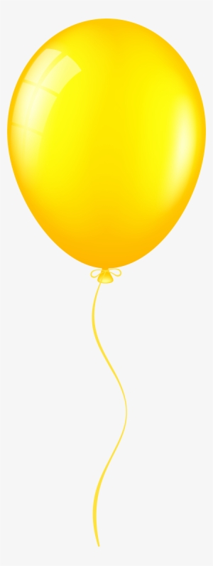 Yellow Balloon Png Clip Art #789967