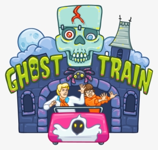 Free Clipground - Ghost Train Ride Clipart #7800634
