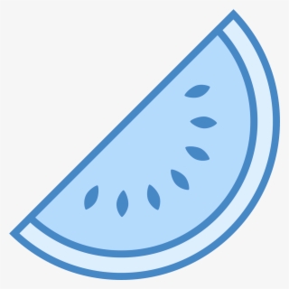 Go To Image - Blue Watermelon Icon #7801914