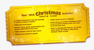 Your Golden Ticket To The Best Christmas Grotto In - Poster #7802428