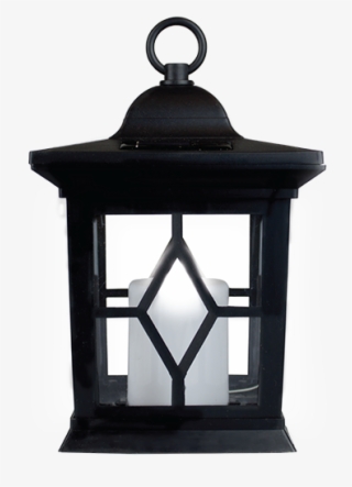Hanging Solar Lantern - Candle #7802629