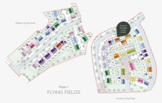 Taylor Wimpey Flying Fields Phase1 Layout - Taylor Wimpey Flying Fields #7802859