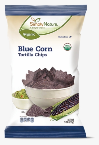 Aldi Organic Blue Corn Tortilla Chips - Chocolate #7803166