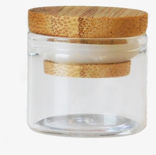Larger Photo - Glass Jars With Wood Lid #7803896