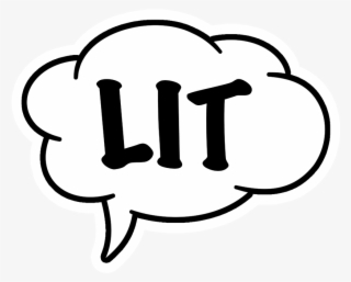 Oversized Word Bubble Slang - Slang Clipart #7804106