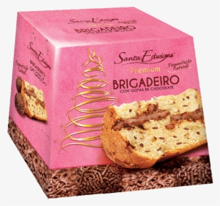 Panettone Brigadeiro Com Gotas De Chocolate Premium - Panetone Di Lucca Santa Edwiges #7804187