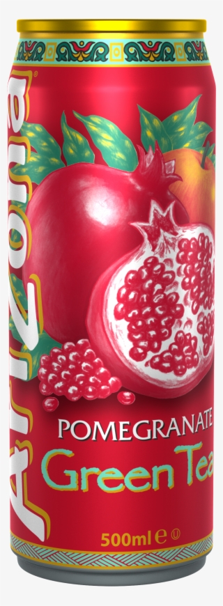 Arizona Pomegranate Green Tea Cans 12 X 0,5 Liter - Green Tea #7804696