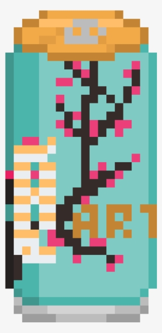 Arizona Tea - Chocolate Lab Pixel Art #7805380