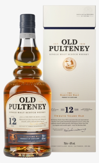 12 Years Single Malt Scotch Whisky - Old Pulteney 18 Year Old #7805496