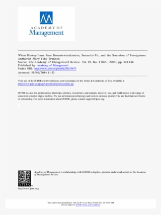 Pdf - Academy Of Management #7805732