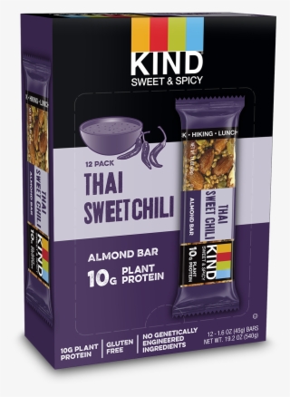 Null - Kind Sweet & Spicy Sweet Cayenne Bbq Almond Bar #7806659