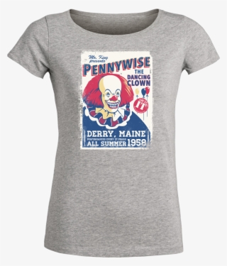 Nemons Dancing Clown T-shirt Stella Loves Girlie Heather #7806760