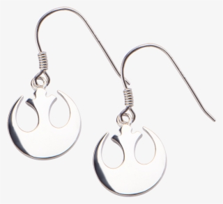 Star Wars Rebel Alliance Sterling Silver Dangle Earrings - Earrings #7807539