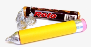 Back To School Rolo And Hershey's Kisses Pencil Craft - Rolo Pencil Craft #7807867