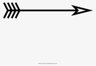 Flecha Desenho Para Colorir - Coloring Arrow #7808422