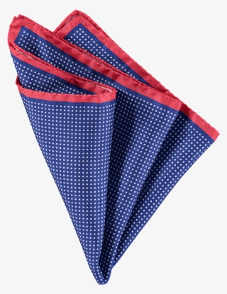 Silk Pocket Square Micro Spot - Transparent Background Red Handkerchief Png #7808709