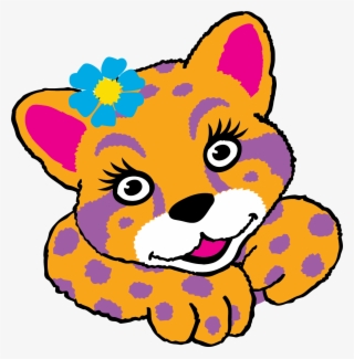 Clip Art - Girl Scout Cookie Leopard #7809534