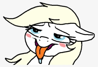 Paintanon, Blushing, Blush Sticker, Drool, Earth Pony, - Pixel Art Ahegao #7809944